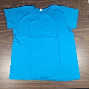 Alstyle Children's Blue T-Shirt Size Medium